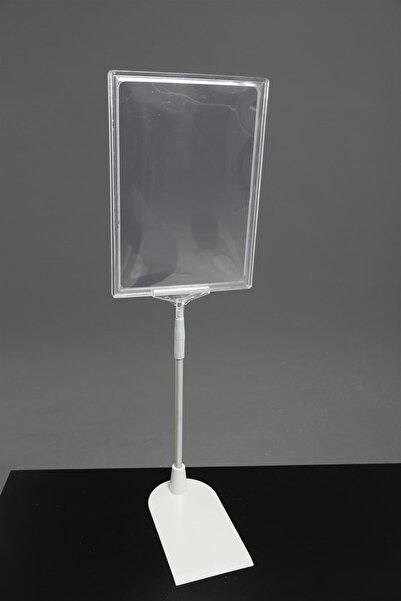 Modern Raf Ayaklı A4 Etiketlik