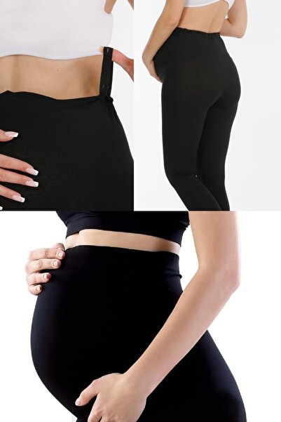 Momslab High Waist Maternity Tights Seamless Laser Cut No Trace 5402