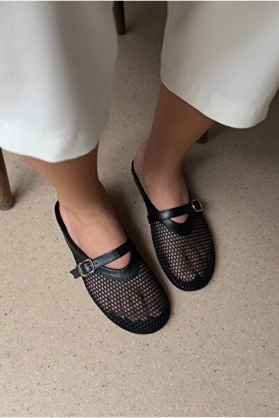 Mupa Shoes Γυναικείες Παντόφλες ΜΑΥΡΕΣ