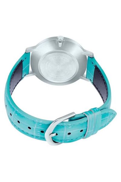 Casio Women's Leather Analog Wrist Watch LTP-VT01L-7B3UDF - 33 mm - Blue