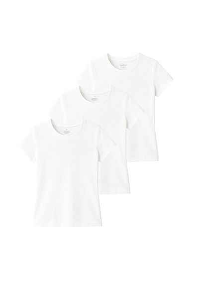 LAUMA Women's Crew Neck T-Shirt 3 Pack
