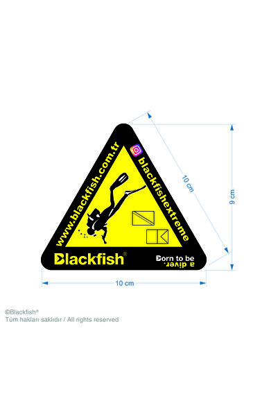 Dalış Çıkartması / Dive Sticker / 3 ADET