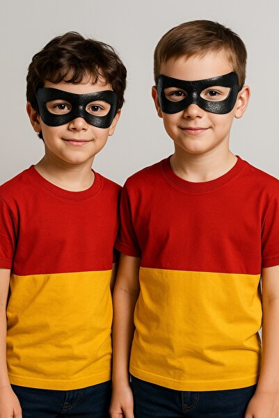 arya kostüm 2 ADET ÇOCUK MASKE SPORCU MASKE ÇOCUK futbolcu maskesi parti ve kostüm maskesi