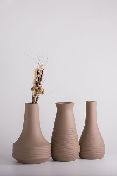 TROVE Crease Ceramic Vase Medium