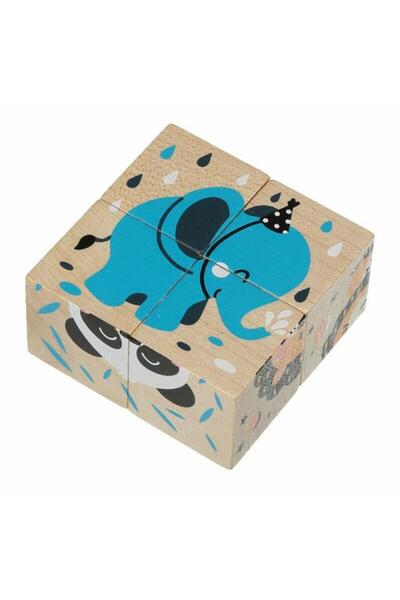 CUBIKA Wooden Toy Jungle Puzzle