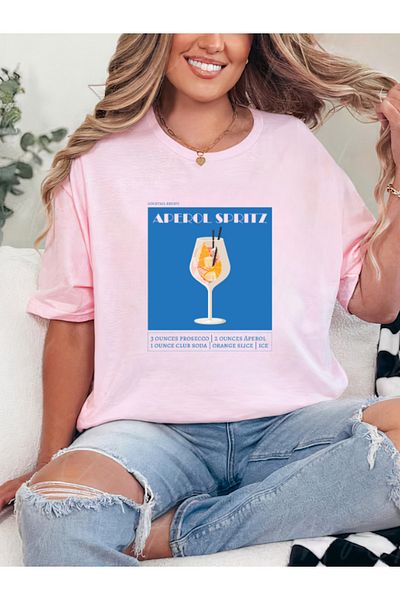 Sarah's Boutique Women's T-Shirt – 100% Cotton – COCKTAIL