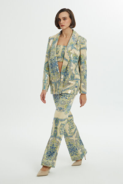 GİZİA Desenli Payet Ceket