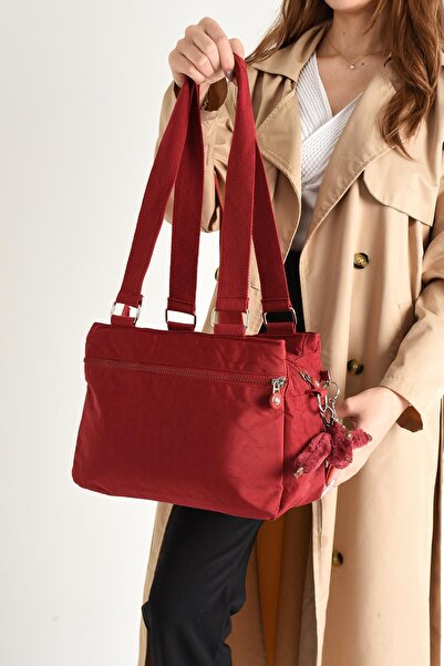 Çanta Trend Ultra Light Waterproof Multi-Pocket Shoulder Bag Red (Model: 571-5F)