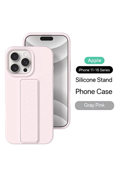 GENERAL جراب Apple iPhone 12 ProMax - جراب سيليكون مقاوم للصدمات، مقبض مسند، حماية للكاميرا، ملائم بشكل نحيف.