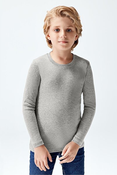 Brix 8525 Tricou gri pentru băieți