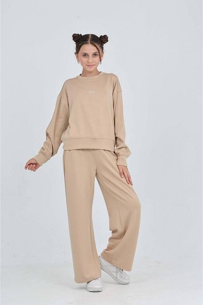 RAPAPA Girls Oversize Casual Long Sleeve Tracksuit Set 7084V