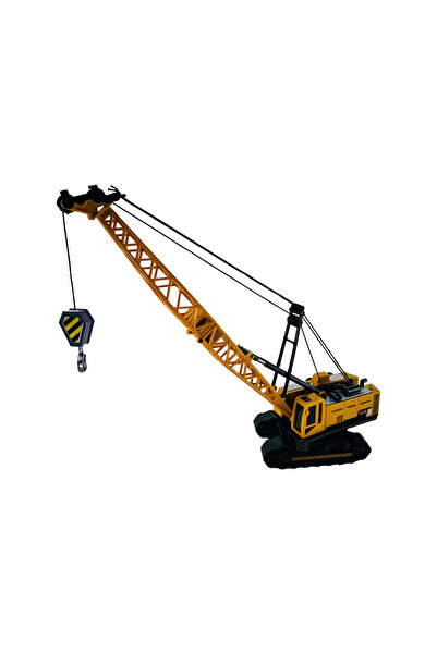 G-TUĞ OUTLET Vardem Sürtmeli Metal İnşaat Aracı 1:55 Vinç