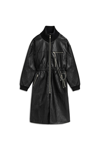 Twist Trico Mix Leather Look Pardos