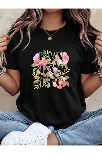 Sarah's Boutique Tricou de damă – 100% bumbac – SIMTE IUBIREA