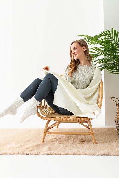 T Crazy T-Crazy Soft Plush Tv Blanket, Knitwear Sofa Accessory Tv Blanket, Soft Touch