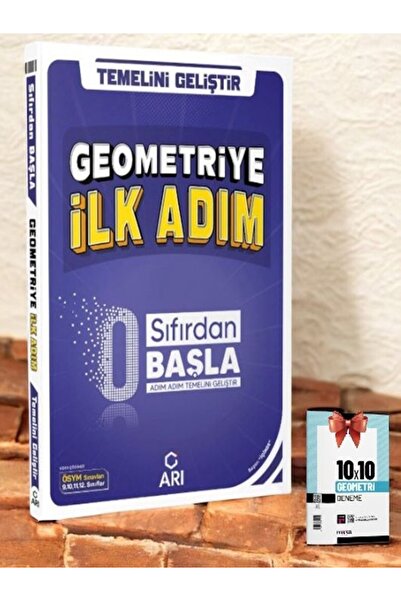 Arı Yayıncılık Şenol Hoca - Geometriye İlk Adım TYT-AYT-KPSS-MSÜ Tüm Adaylar ...