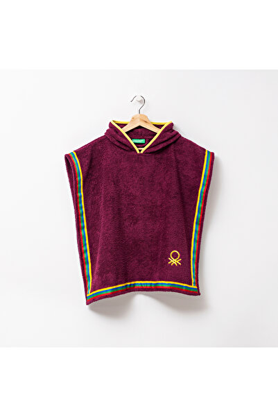 Benetton Çocuk Panço Havlu Mor %100 pamuk BE-0818-PR