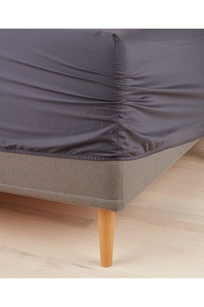 OEM Cearșaf elastic VIVIAN 90x200x35 antracit gri