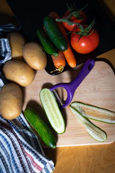 Solingen مقشرة حبال أرجوانية غير لامعة - فولاذ ألماني غير قابل للصدأ، مقبض مر...