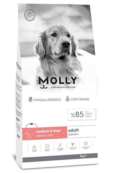 Molly Somonlu Orta ve Büyük Irk Yetişkin Köpek Maması 2kg