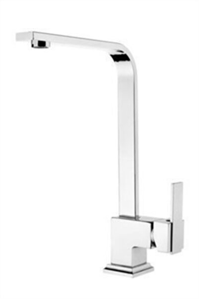 Trade Bazaar Angled Swan Sink Faucet 10.01.300 – 360 °   Stylish and Ergonomic Kitchen Faucet with Swivel Spout |   Bright K