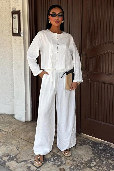 Lijuri Комплект з брюками з тонким шнурком і подвійними штанинами 10180 R7-K-K2