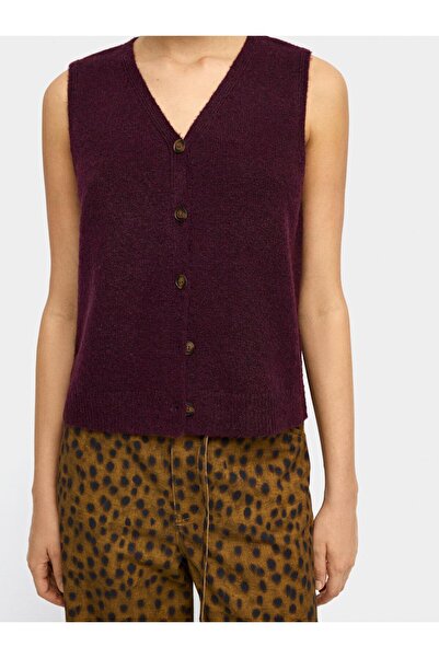 PARFOIS Yün Karışımlı Örgü Yelek