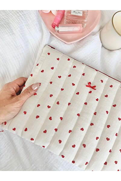 Lulishop Sweetheart Kumaş Tablet Kılıfı 10-11 inç Uyumlu