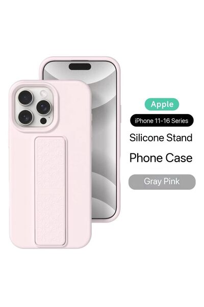 GENERAL جراب Apple iPhone 14 - جراب سيليكون مقاوم للصدمات، مقبض مسند، حماية للكاميرا، ملائم بشكل نحيف.