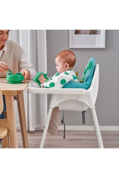 IKEA tepsili mama sandalyesi, beyaz, 90 cm