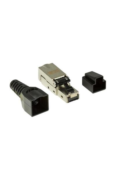 LogiLink Mufa RJ-45 pentru cablu FTP, SFTP, Cat 6a, RJ-45 (T), aliaj zinc ecr...