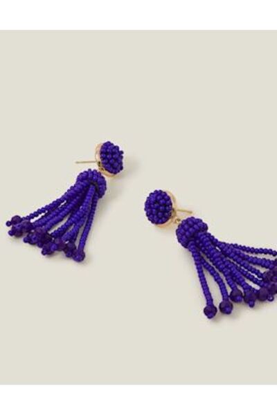 Accessorize Mini Kum Boncuklu Küpe