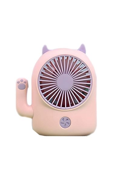 Generic Handheld Fan Big Wind And Mute Student USB Charging Long Battery Life And Portable Outdoor Fan