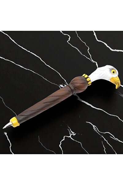 Kuzey Tacı قلم حبر جاف مصنوع يدويًا مع شكل نسر - مجموعة موضوعية للطبيعة Vip