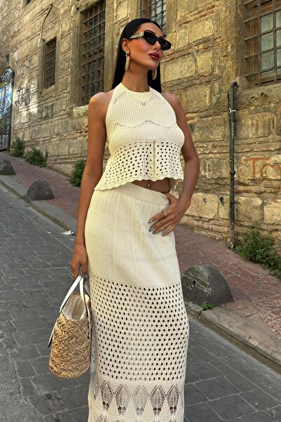 Lijuri Backless Openwork Suit 10083-025 R2-H-K5