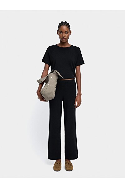 PARFOIS Elastik Bel Örme Pantolon