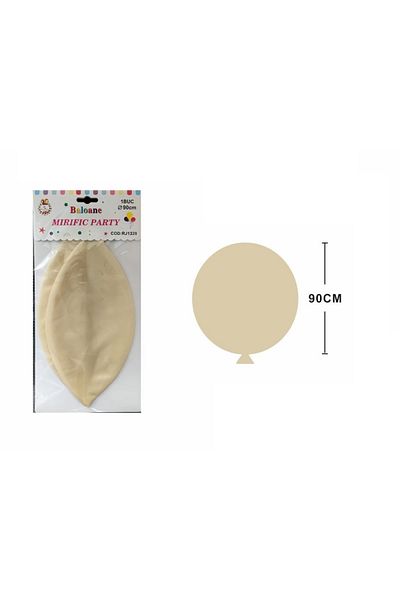 SDX Market Large latex balloon, Mirific Party, Transparent, 90 cm