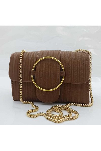 MAC&MOS Women's Tan Shoulder Bag