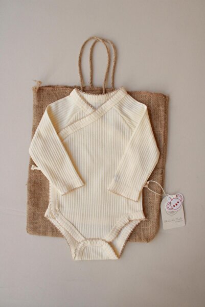 Oh La La Koala For Little Ones Cream Double Breasted Newborn Top
