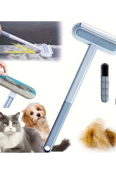 Genel Markalar Patiroll Kedi-Köpek Tüy Temizleme Sihirli Fırça 4ü1 Arada