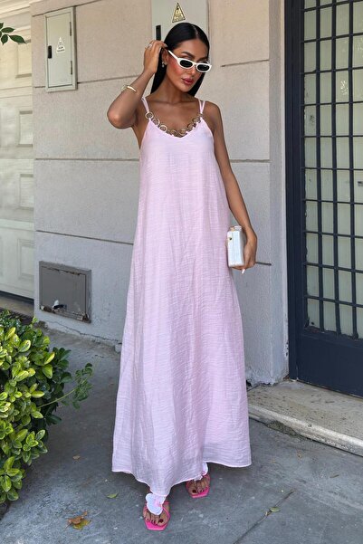 Genel Markalar Lina Modal Askılı Elbise 2906 R11-H-K3