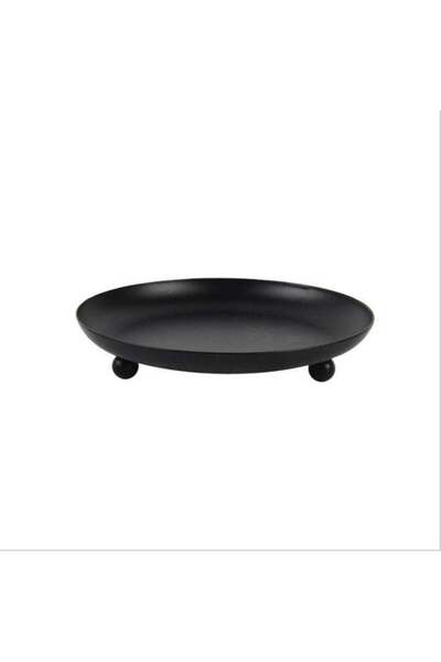 Generic Incense Candle Tray Black 11.2cm