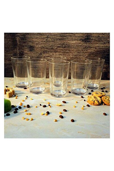 ROYALFORD 6-Piece Tumbler Glass Set Clear