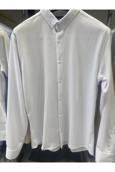 LC Waikiki Mens Long Sleeve Amazing Quality Premium Feel Textured Shirt