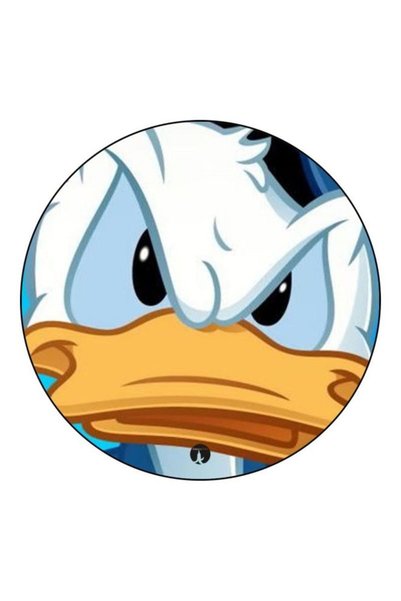 Generic Disney Theme Printed Fridge Magnet Blue/White/Yellow