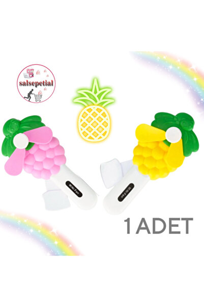 Salsepetial Ananas Mini El Vantilarörü Ananas Mini El Fanı Sevimli Mini Fan