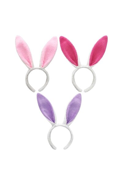 Genel Markalar Işıklı Peluş Tavşan Taç, Renkli ve Sevimli Hediye, Stoklara Gö...