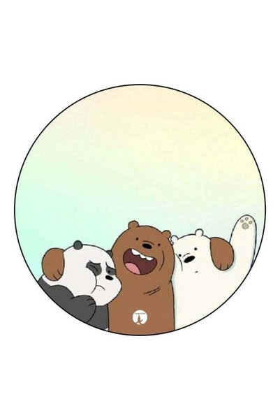 Generic Cartoon Printed Fridge Magnet Beige/Brown/White 5.5cm