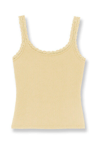 HNX Women's Camisole Lace Tank Top – Modal Cotton Blend, Stretchy and Breathable Fabric