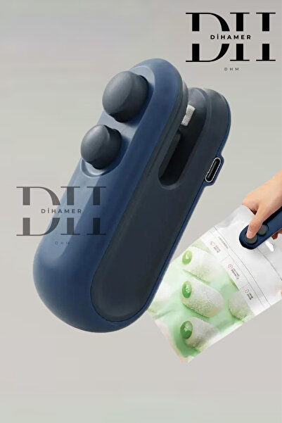 2 in 1 Rechargeable Bag Sealer and Cutter Bag Sealing Apparatus Mini Bag Packaging Mouth Sealer